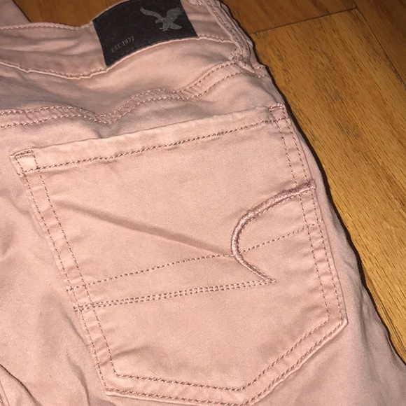 Dusty Pink American Eagle Jeggings - Picture 3 of 3